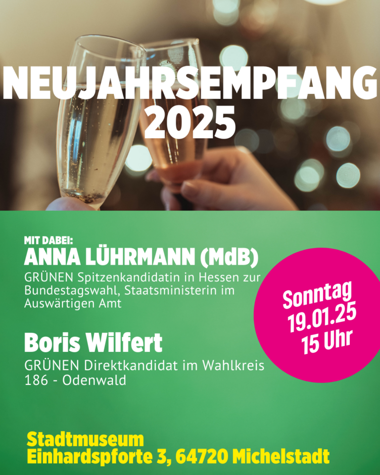 Einladung zum Neujahrsempfang 2025