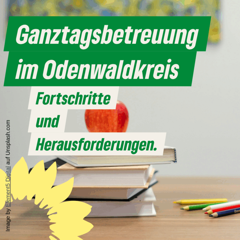 Ganztagsbetreuung im Odenwaldkreis: Fortschritte und Herausforderungen.